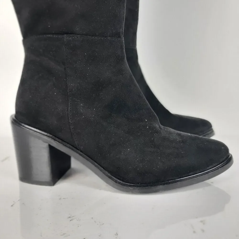 Seychelles Women’s Paradise City fabric Over the Knee Boots Black Size 7